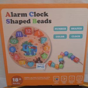 Alarm clock shaped beads