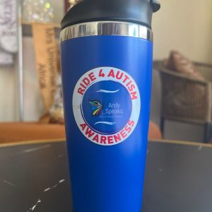 Branded Thermal flask (Ride for Autism- Blue)